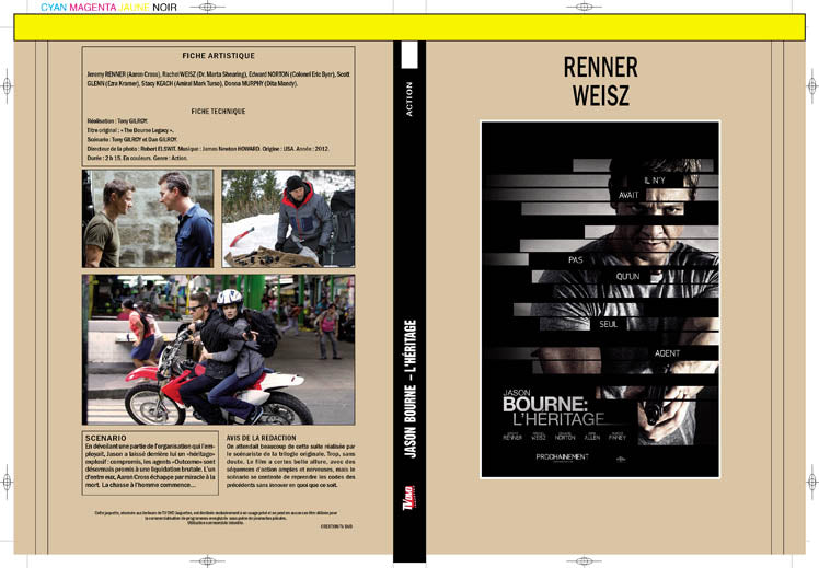 jason bourne l'heritage