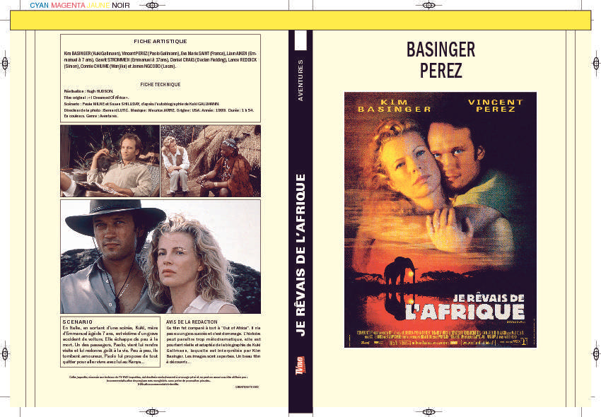 JE RÊVAIS DE L'AFRIQUE