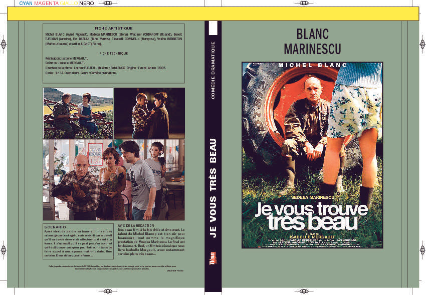 JE VOUS TROUVE TRES BEAU