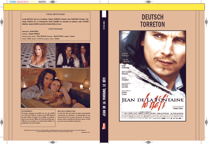 JEAN DE LA FONTAINE, LE DÉFI