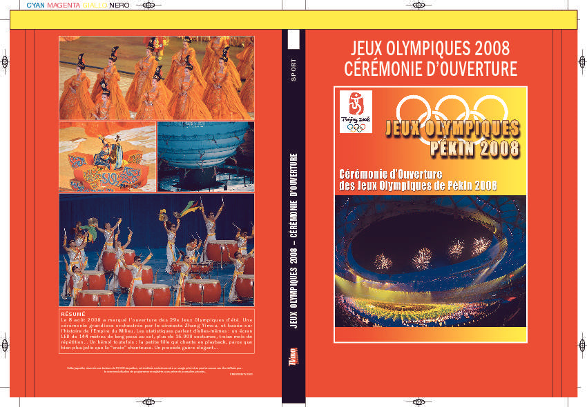JEUX OLYMPIQUES 2008 - OUVERTURE