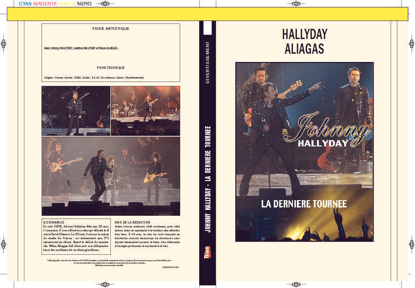 JOHNNY HALLYDAY - LA DERNIÈRE TOURNÉE