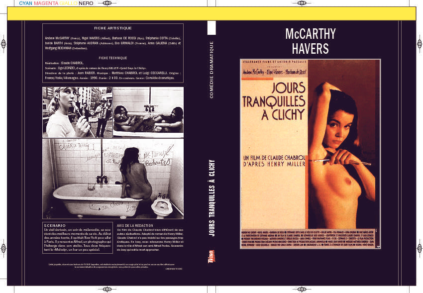 JOURS TRANQUILLES A CLICHY