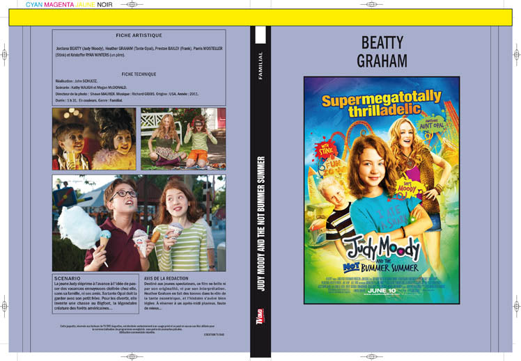 judy moody and the not bummer summer