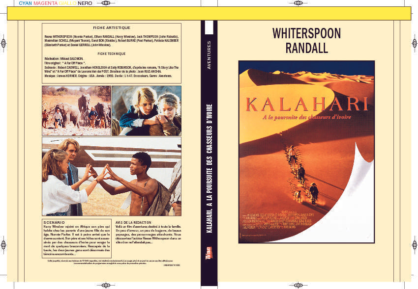 KALAHARI, À LA POURSUITE DES CHASSEURS D'IVOIRE