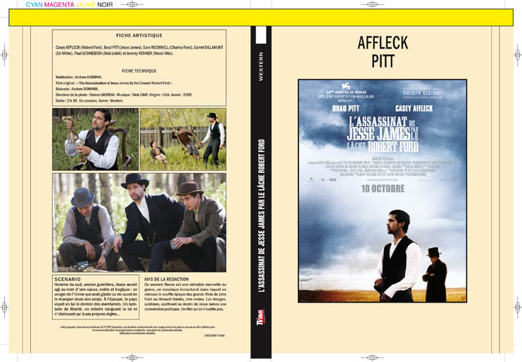 l'assassinat de jesse james par le lâche robert ford