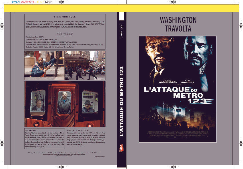 L'ATTAQUE DU MÉTRO 123