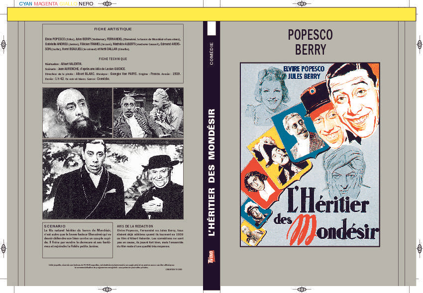 L'HÉRITIER DES MONDÉSIR