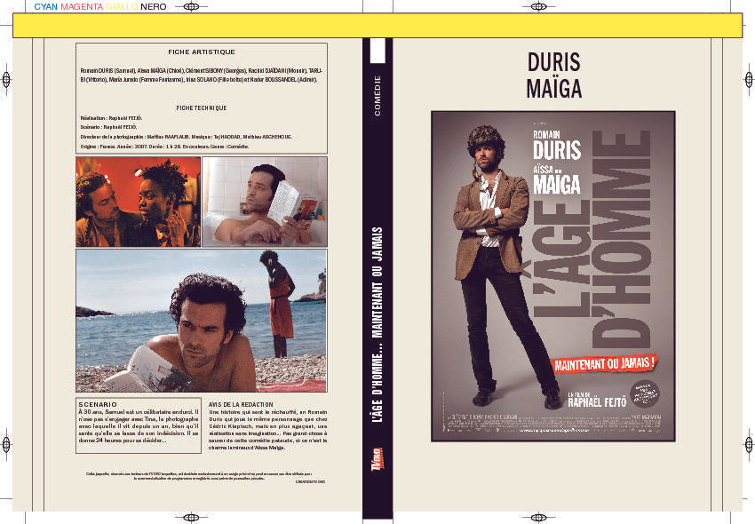 L'AGE D'HOMME... MAINTENANT OU JAMAIS