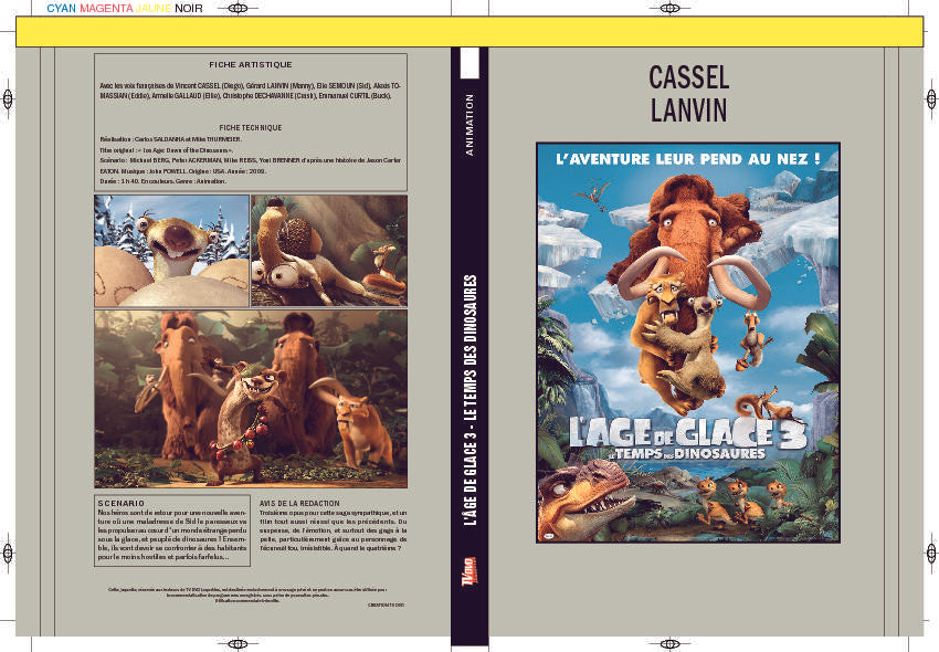 L'AGE DE GLACE 3 - LE TEMPS DES DINOSAURES