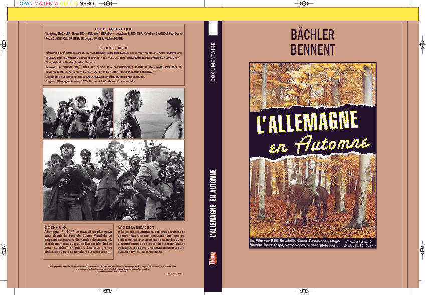 L'ALLEMAGNE EN AUTOMNE
