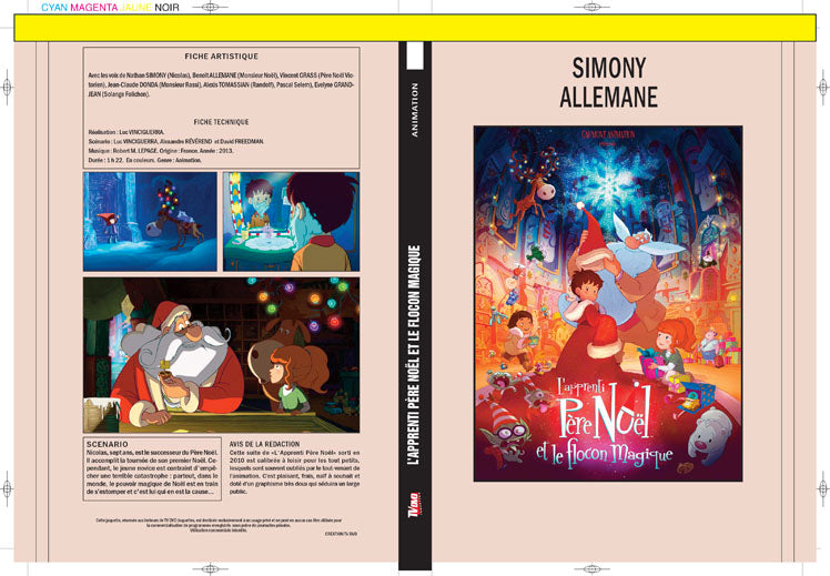 l'apprenti pere noel et le flocon magique