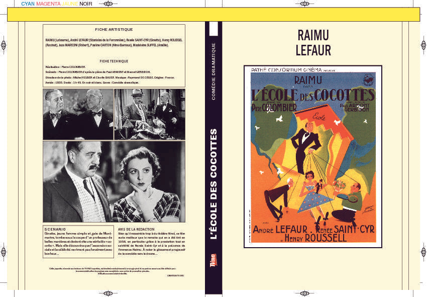 L'ECOLE DES COCOTTES (1935)