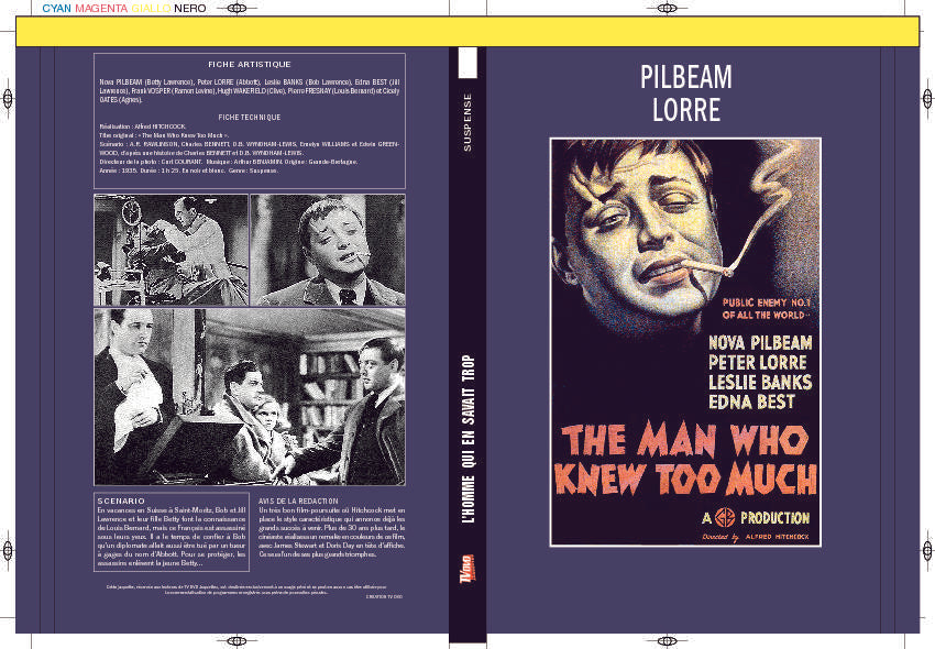 L'HOMME QUI EN SAVAIT TROP (1935)