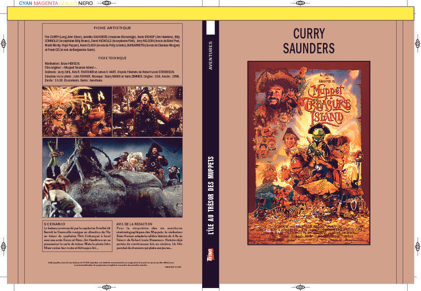 L'ILE AU TRESOR DES MUPPETS (1996)