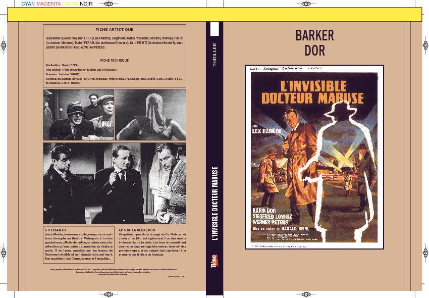 L'INVISIBLE DOCTEUR MABUSE