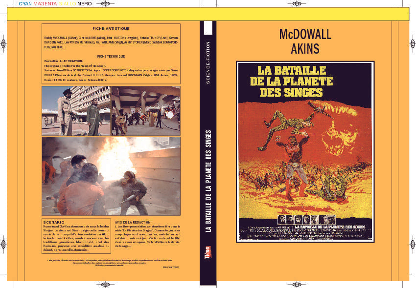 LA BATAILLE DE LA PLANÈTE DES SINGES
