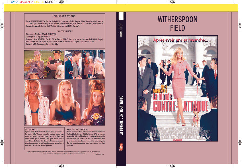 LA BLONDE CONTRE-ATTAQUE