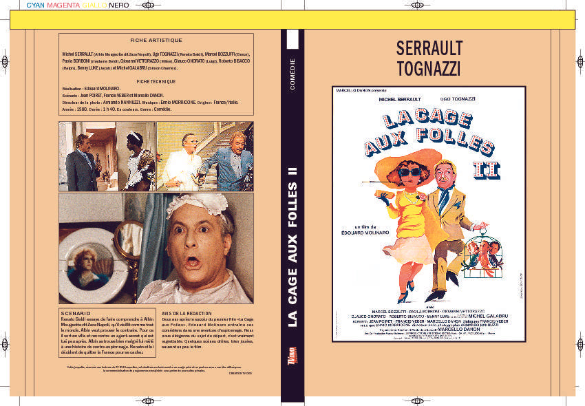 LA CAGE AU FOLLE II