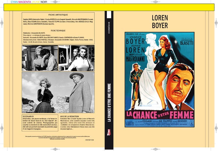 LA CHANCE D'ÊTRE FEMME