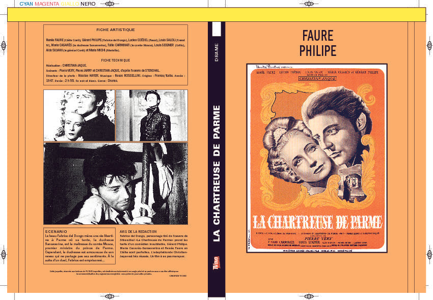 LA CHARTREUSE DE PARME