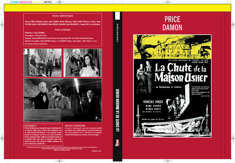 la chute de la maison usher (1960)