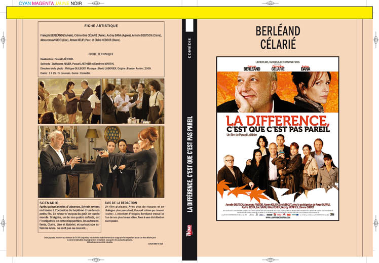 LA DIFFÉRENCE C'EST QUE C'EST PAS PAREIL