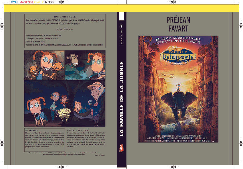 LA FAMILLE DE LA JUNGLE