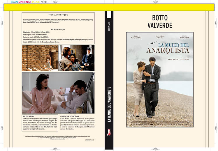 LA FEMME DE L'ANARCHISTE