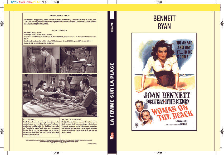 LA FEMME SUR LA PLAGE