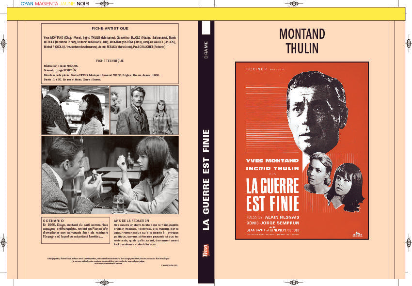 LA GUERRE EST FINIE