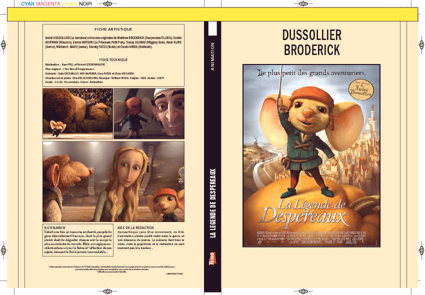 LA LÉGENDE DE DESPEREAUX