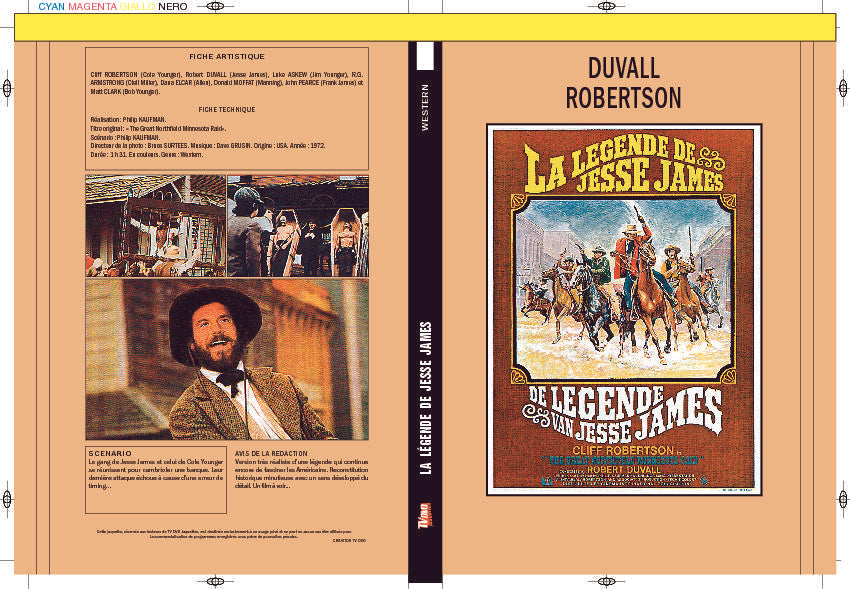 LA LÉGENDE DE JESSE JAMES