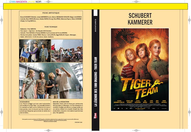 la le?gende des 1000 dragons - tiger team