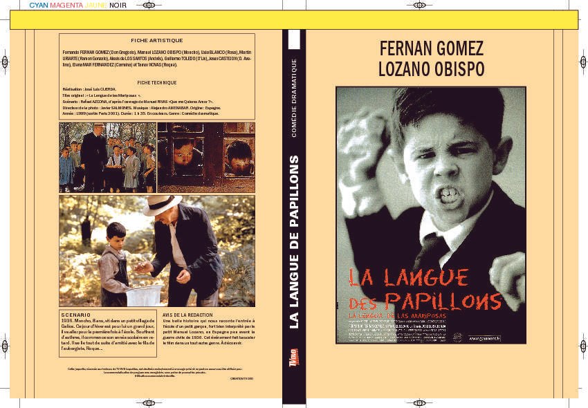 LA LANGUE DES PAPILLONS