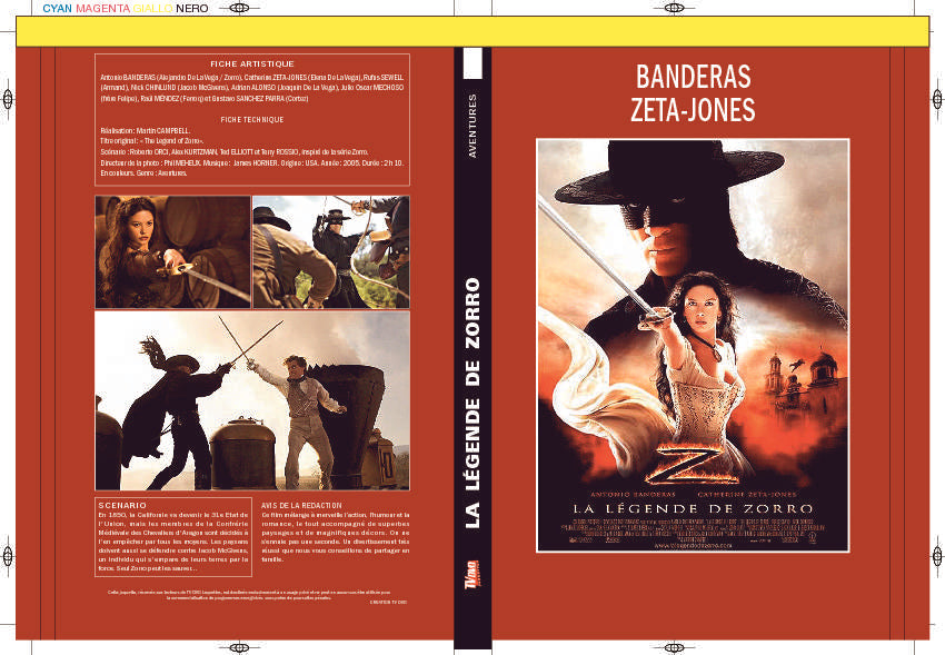 LA LEGENDE DE ZORRO