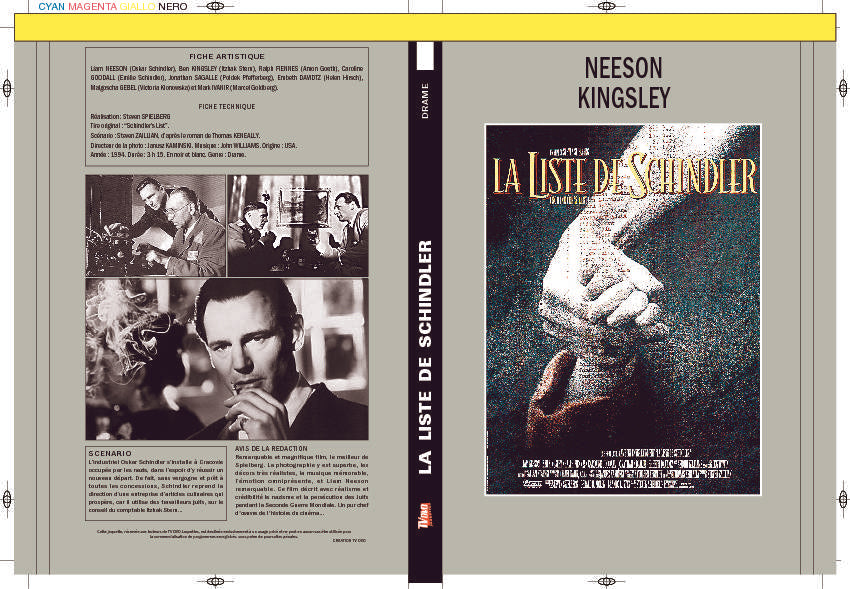 LA LISTE DE SCHINDLER
