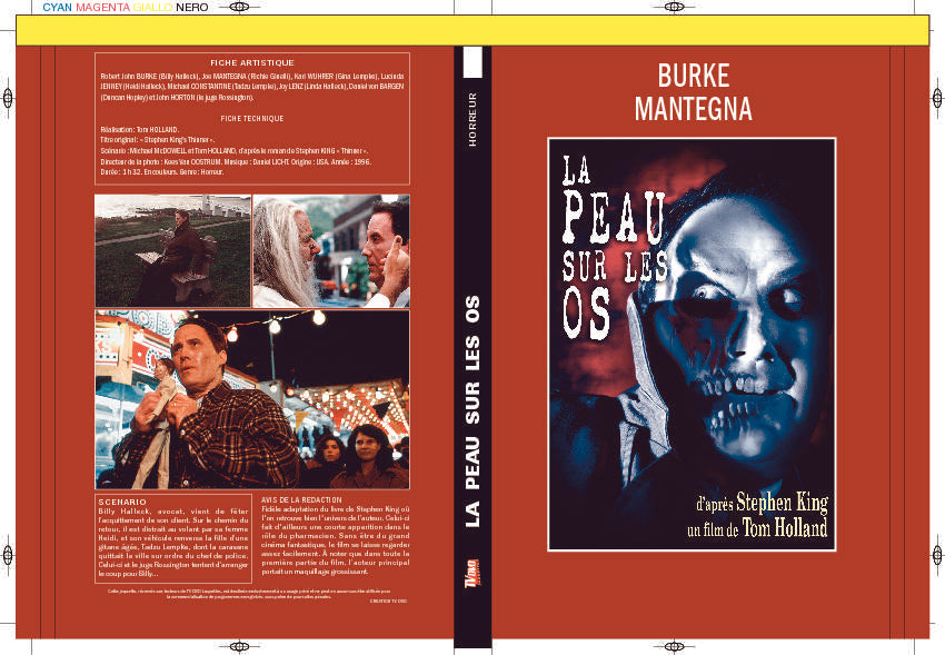 LA PEAU SUR LES OS