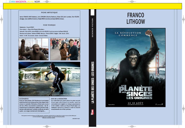 la planete des singes les origine