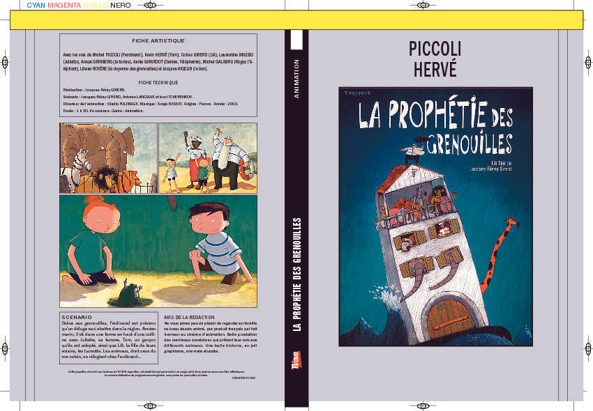 LA PROPHÉTIE DES GRENOUILLES