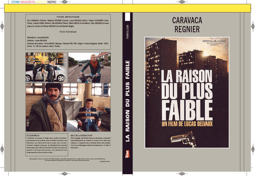 LA RAISON DU PLUS FAIBLE