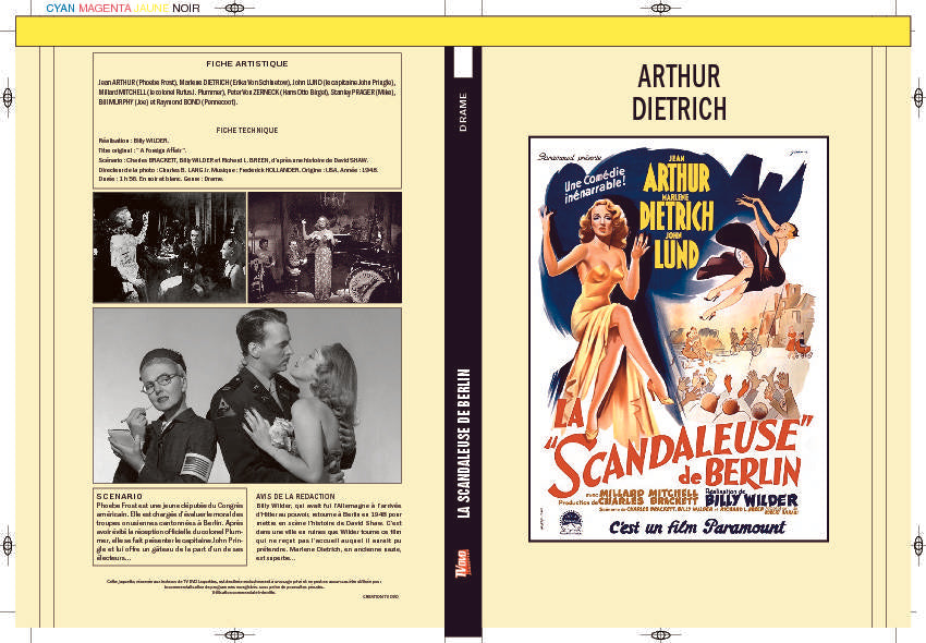 LA SCANDALEUSE DE BERLIN