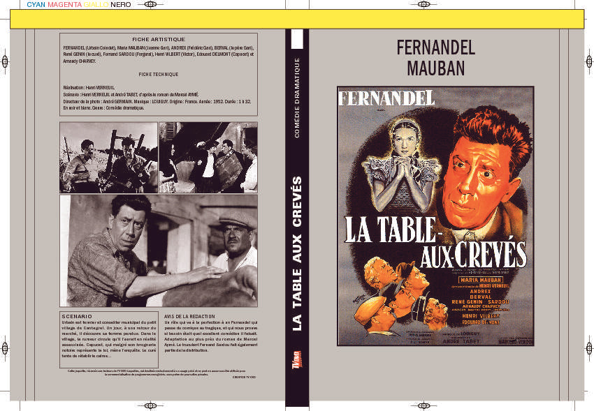 LA TABLE AUX CREVÉS