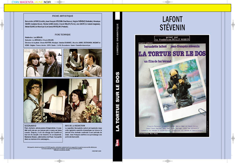 la tortue sur le dos