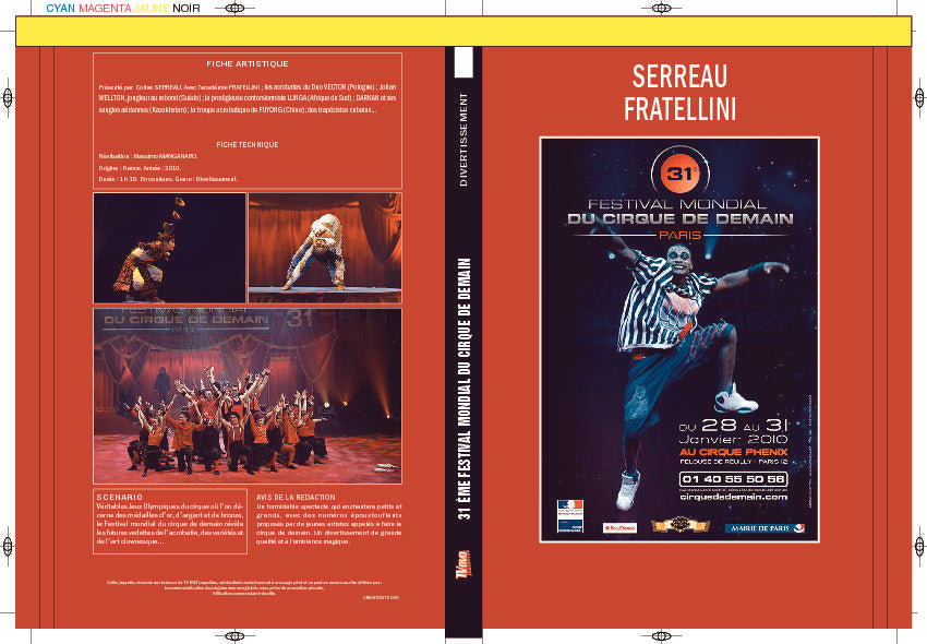 LE 31EME FESTIVAL MONDIAL DU CIRQUE DE DEMAIN
