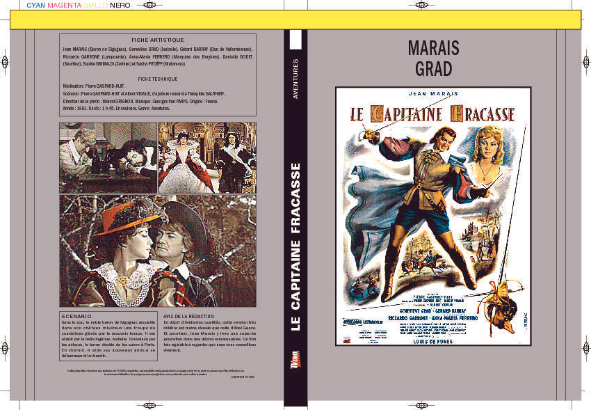 LE CAPITAINE FRACASSE (1961)