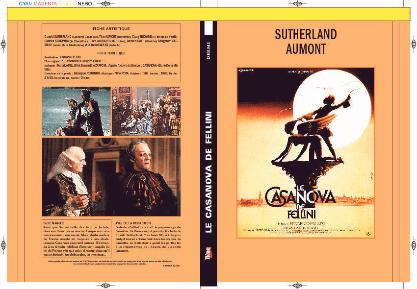 LE CASANOVA DE FELLINI