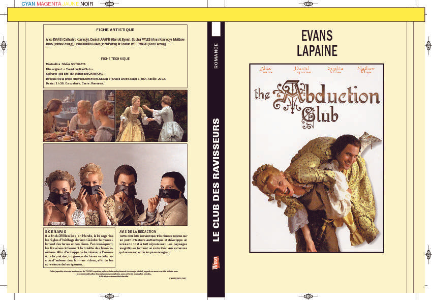 LE CLUB DES RAVISSEURS