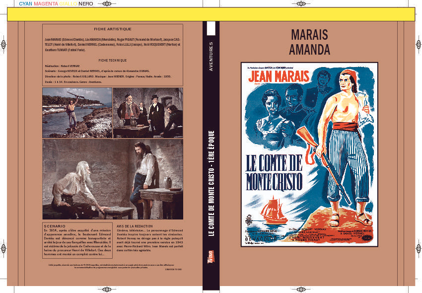 LE COMTE DE MONTE-CRISTO - 1ÈRE ÉPOQUE