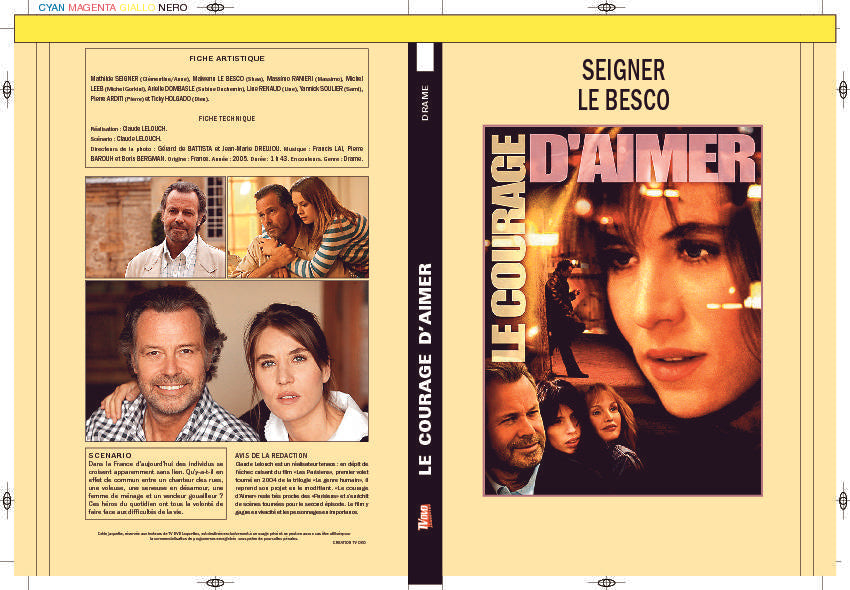 LE COURAGE D'AIMER